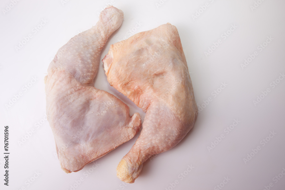 Raw chicken legs Raw chicken legs