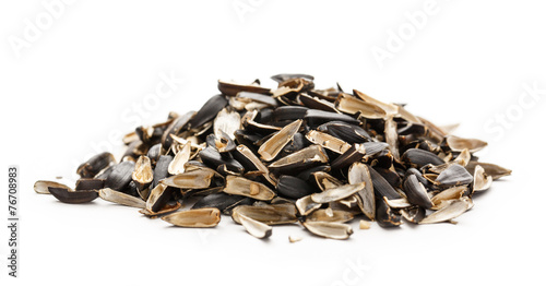 Sunflower seed husk