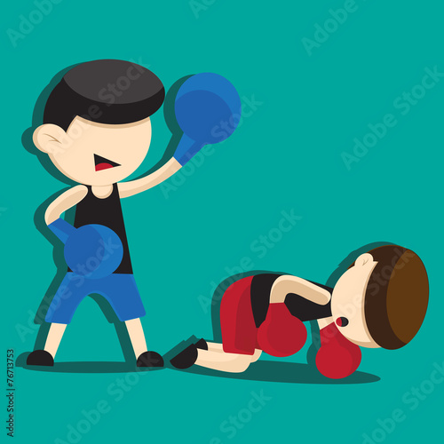 BOXING CARTOON