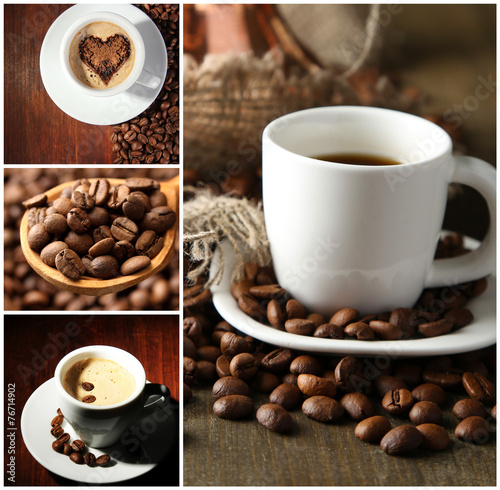Coffee collage