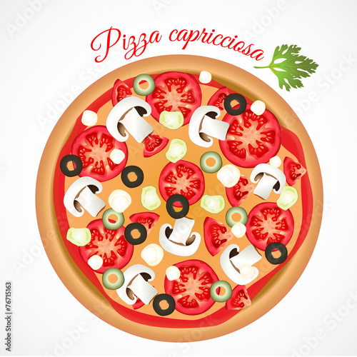 Pizza capricciosa