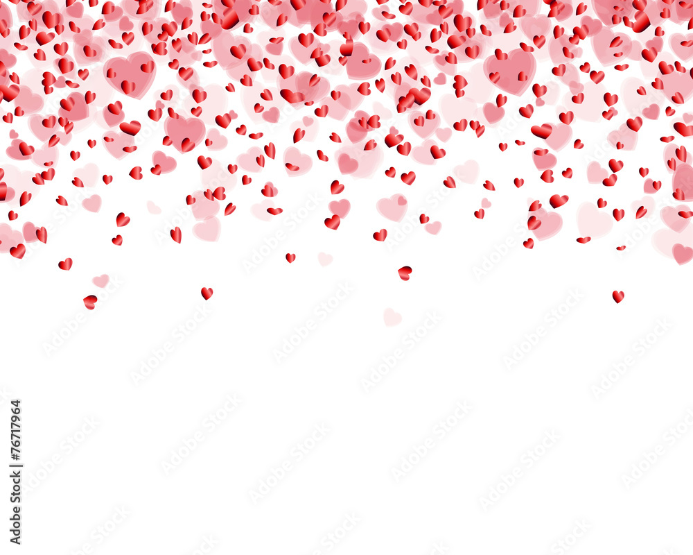Vector Illustration of a Valentines Day Background