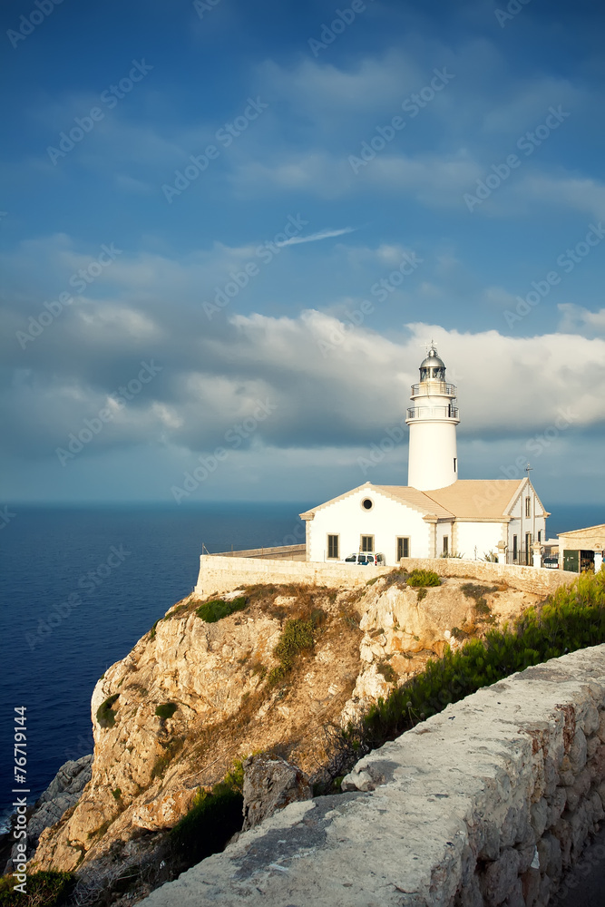 Lighthouse Capdepera in Mallorca