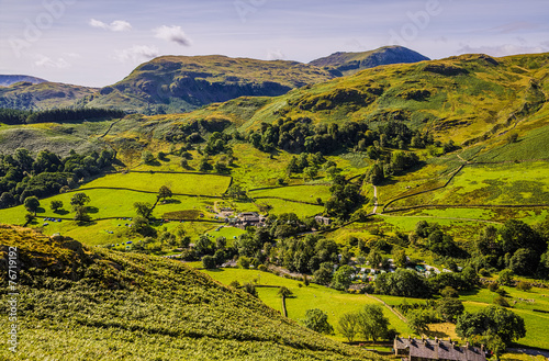 Glenridding seen from slopes of Sheffield Pike