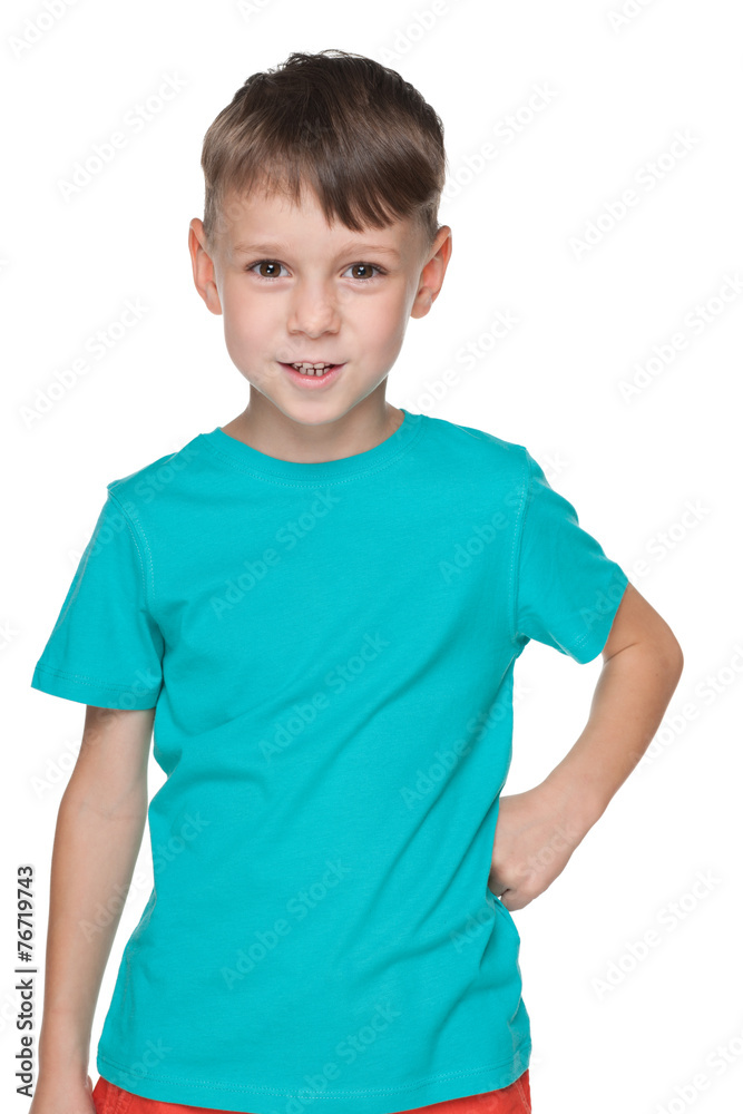 Little boy speaks Little boy speaks