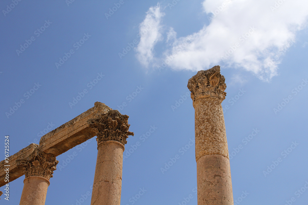Säulen in Jerash