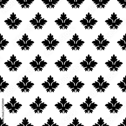 deciduous seamless pattern