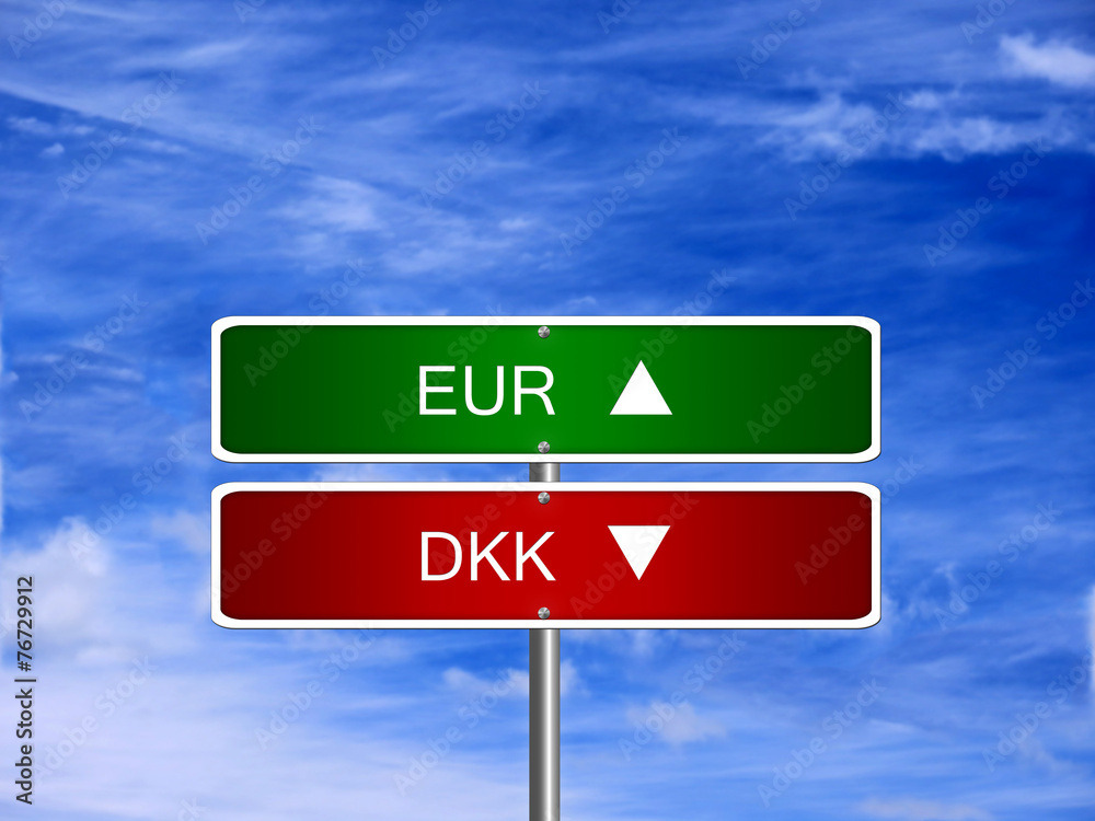 EUR DKK Forex Sign EUR DKK Forex Sign