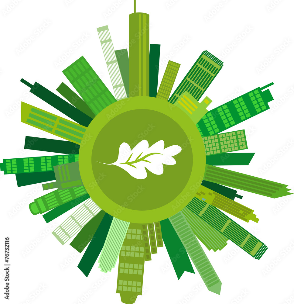 Umweltfreundliches Wachstum, Vektor