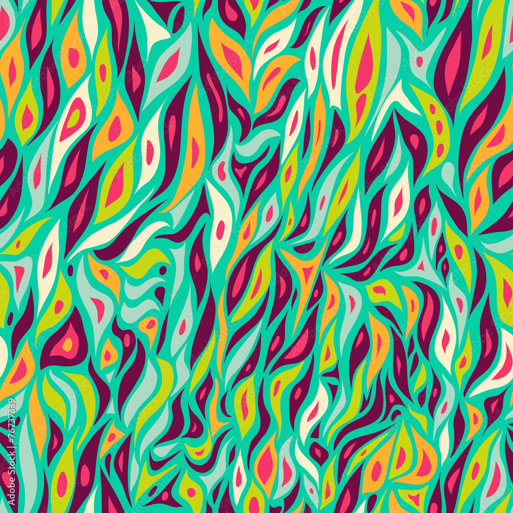 Fototapeta premium Floral seamles pattern.