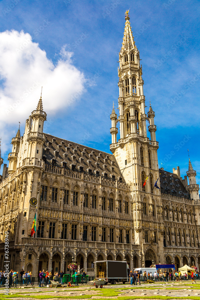 The Grand Place in Brussels