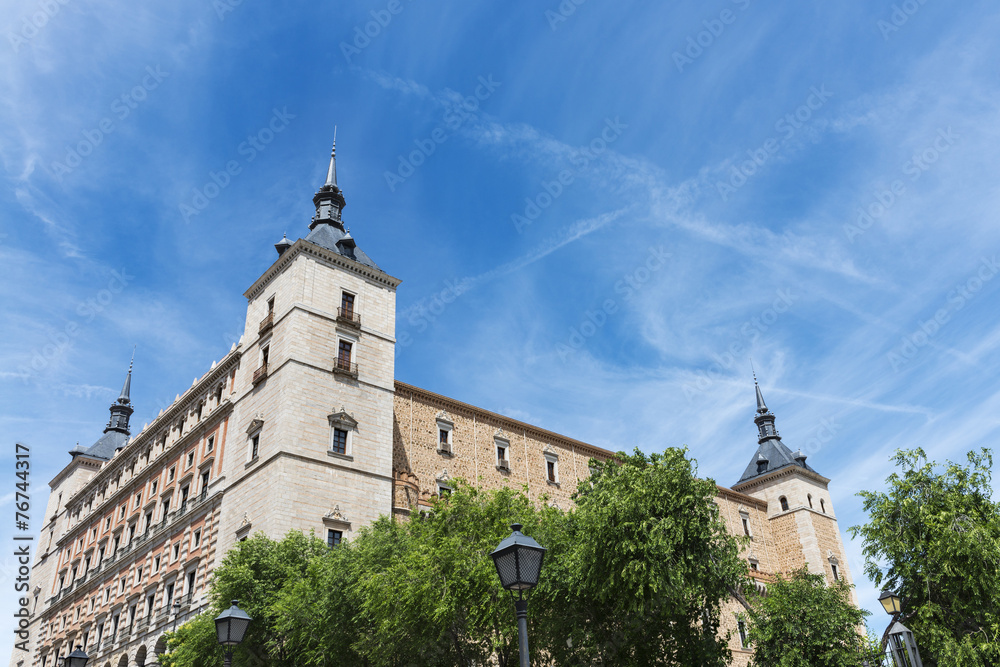 The Alcazar in Toledo, Spain