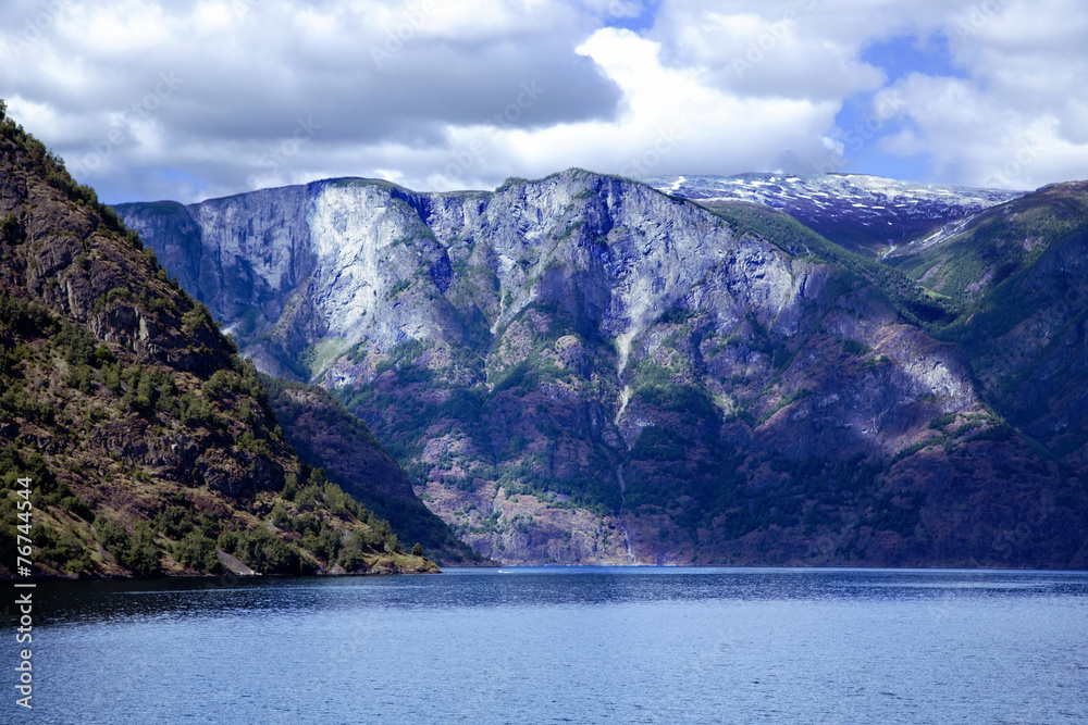 Wonderful landscape in Lysefjord, Norway.