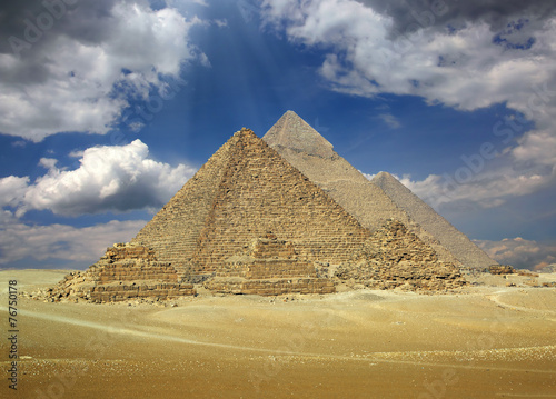 Great pyramids in Egypt #76750178