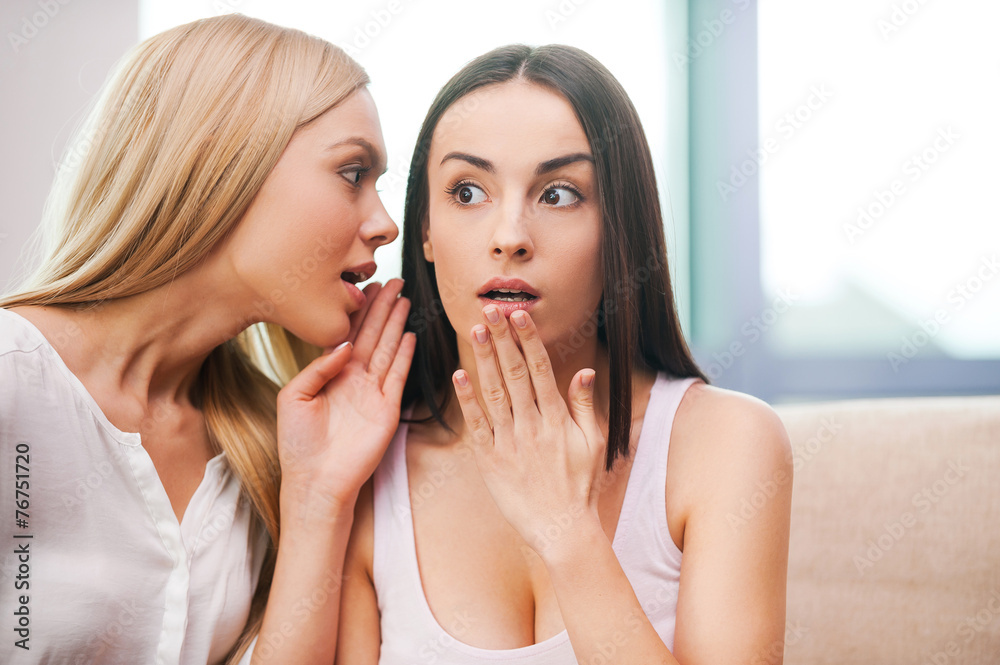 Telling the latest gossips. Telling the latest gossips.