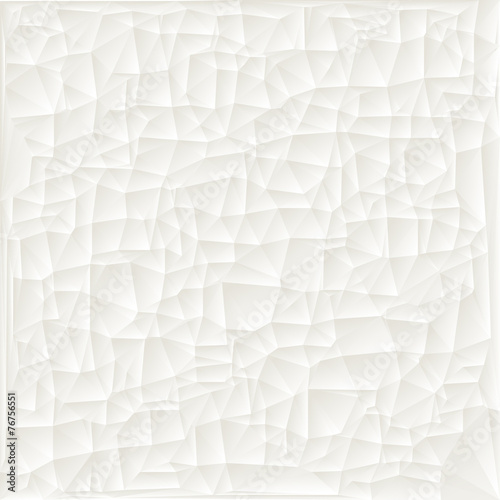 Fototapeta Naklejka Na Ścianę i Meble -  White paper background polygon
