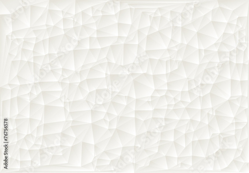 Fototapeta Naklejka Na Ścianę i Meble -  White paper background polygon horizontal