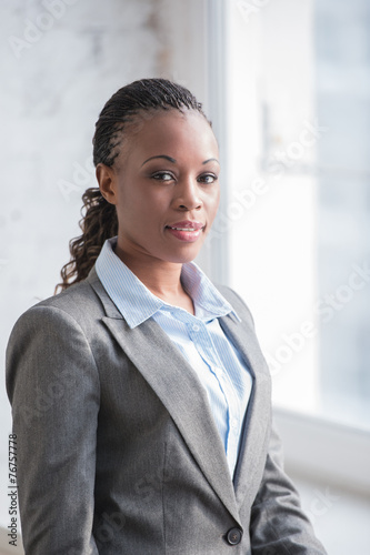 Pretty african businesswoman
