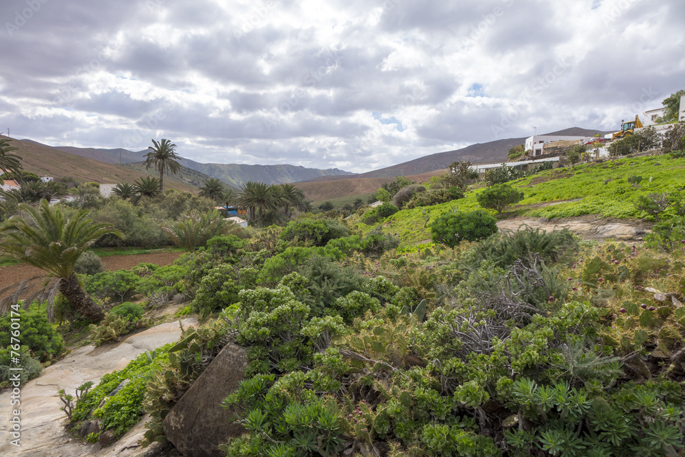View from Betancuria Fuerteventura Canary islands Las palmas Spa
