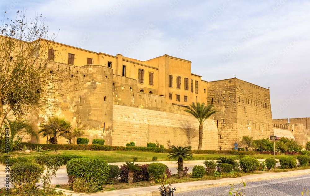 Walls of the Saladin Citadel of Cairo - Egypt