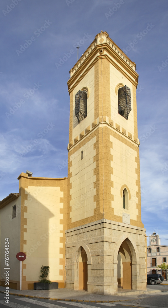 Church of St. Anthony in La Ermita. Province of Alicante. Spain