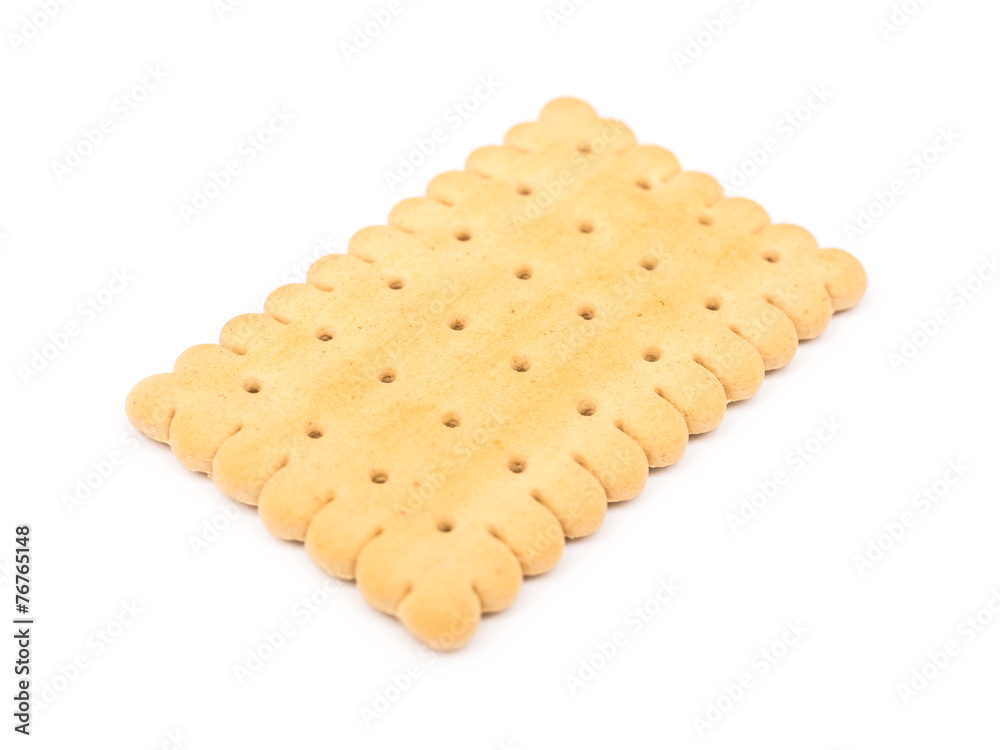 Biscuit Isolated On White Background Biscuit Isolated On White Background