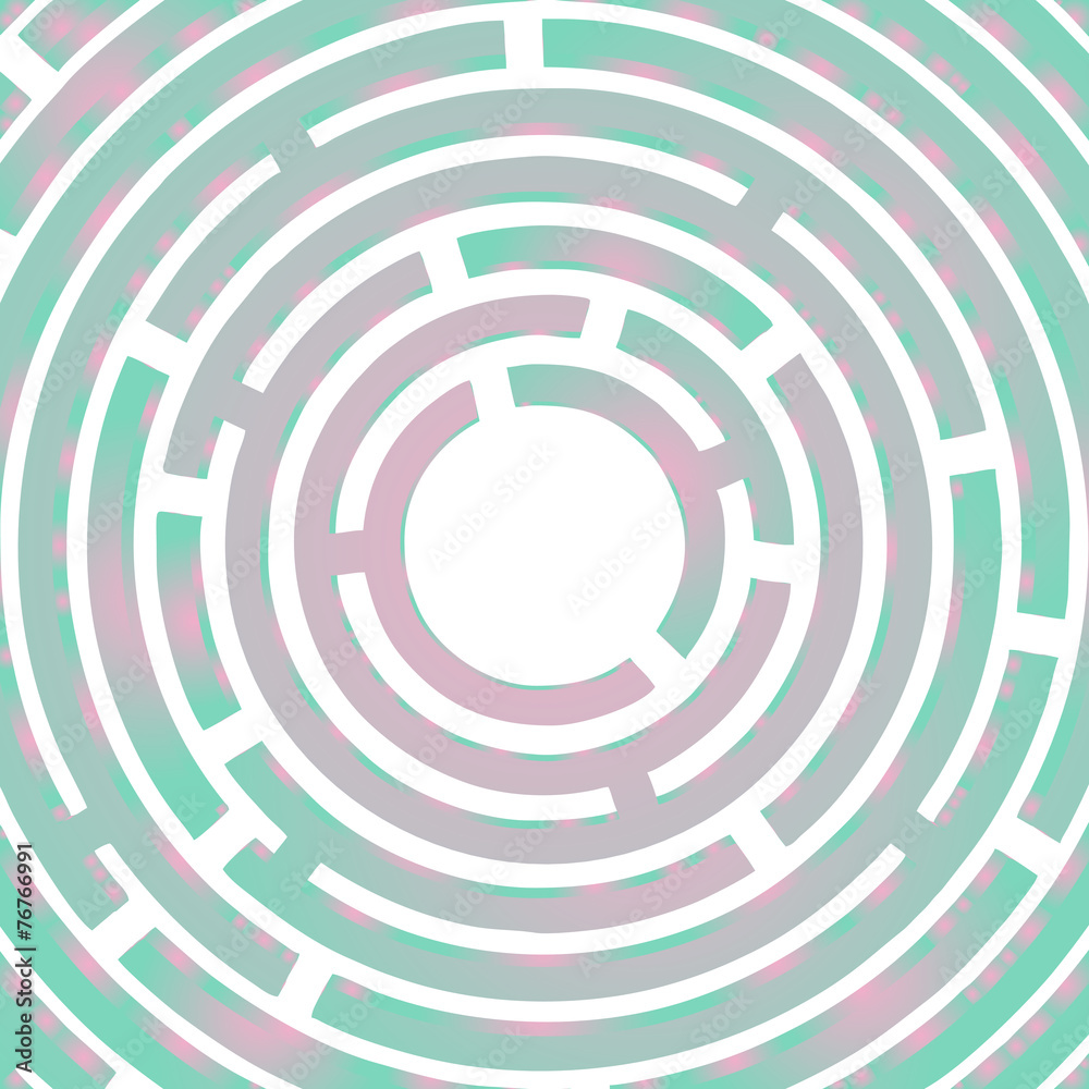 Circle maze Circle maze