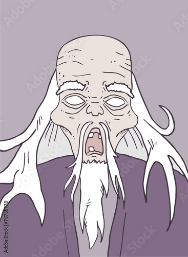 Old man halloween