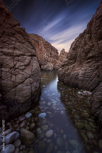 Blue Hour on the rocks