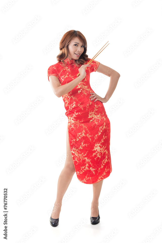 Chinese woman dress traditional cheongsam Chinese woman dress traditional cheongsam