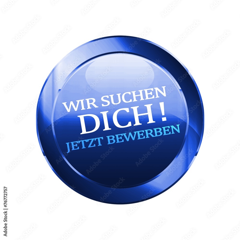 Wir suchen Dich! - Button Wir suchen Dich! - Button