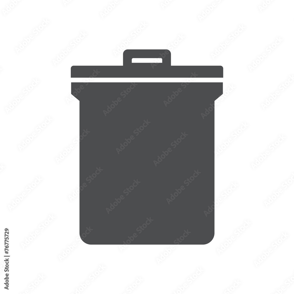 Unwanted Data Computer Trash Waste Icon Vector Concept Unwanted Data Computer Trash Waste Icon Vector Concept