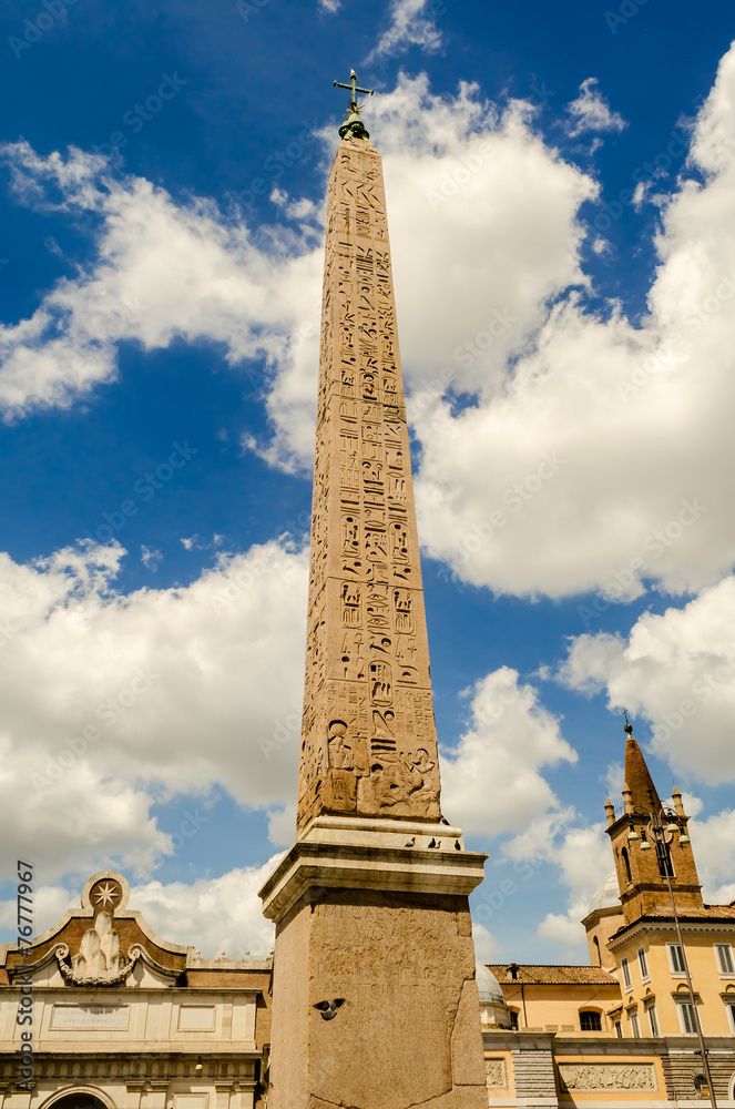 Obelisk in Piazza del Popolo, Rome