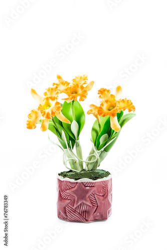 Artificial Orchid tree in pot