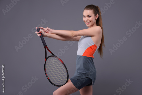 Young and sexy tennis player © Viacheslav Yakobchuk