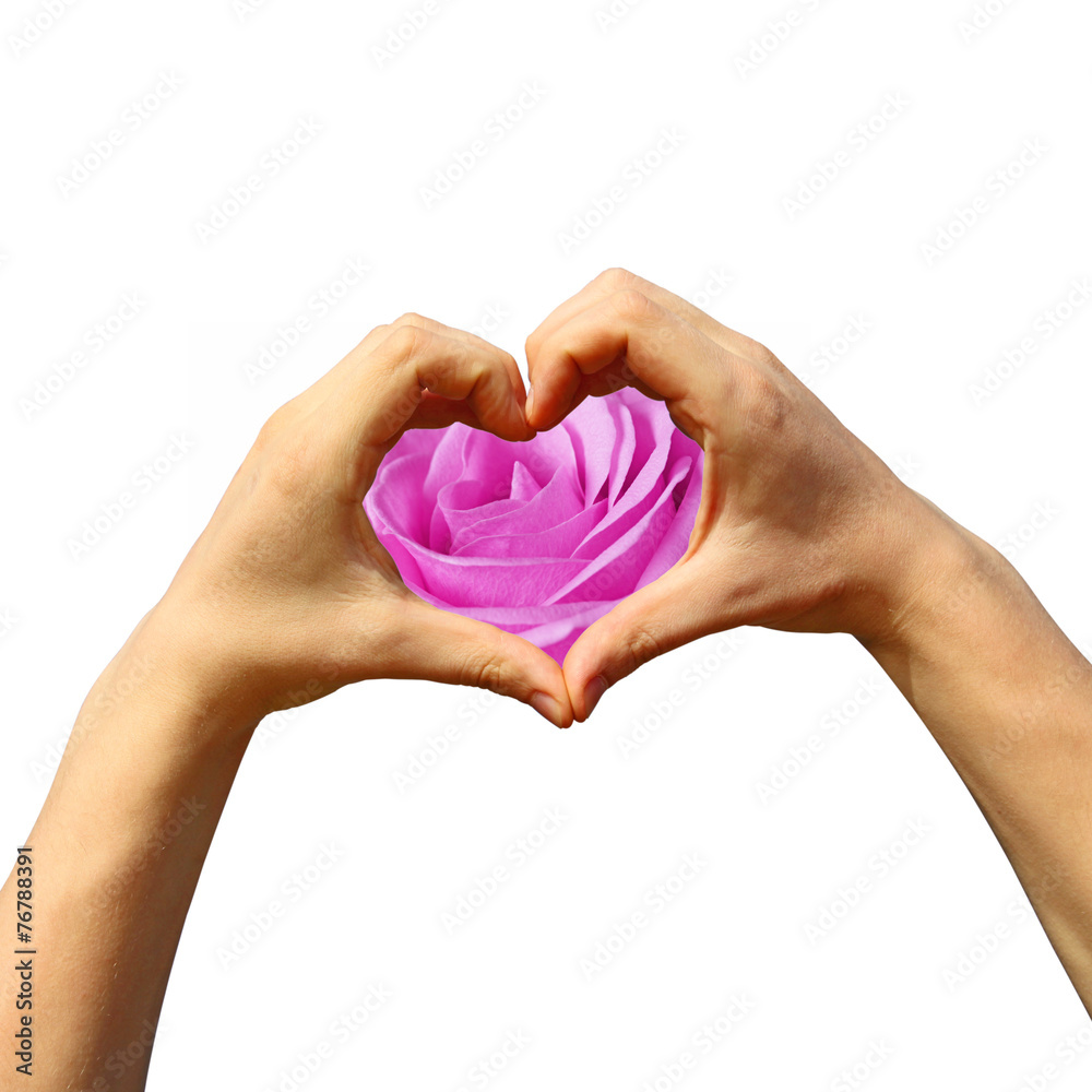 Obraz premium Liebe Symbol