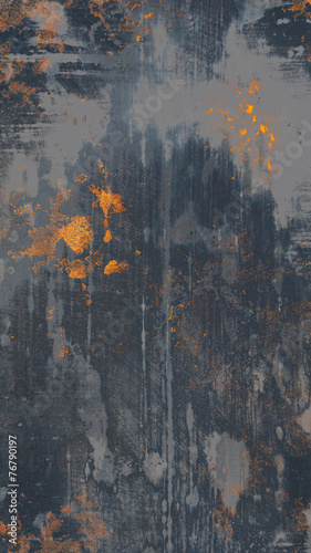 Old Grungy Metal Texture with Rust Stains