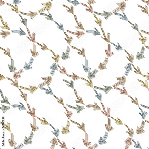 Seamless arrow pattern