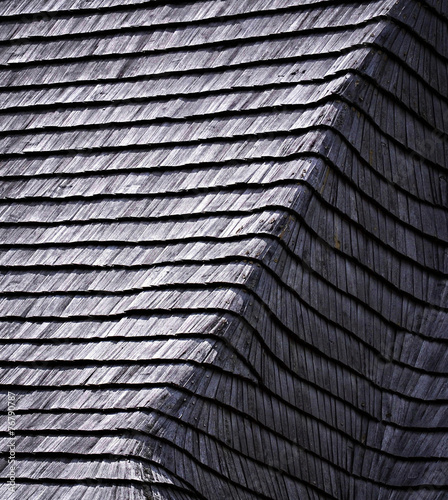 wooden shingle roof