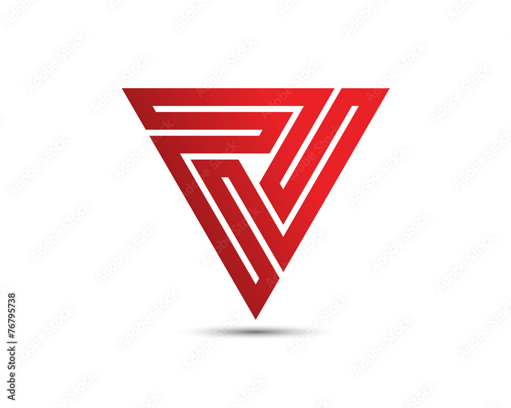 V Letter Logo Template V Letter Logo Template