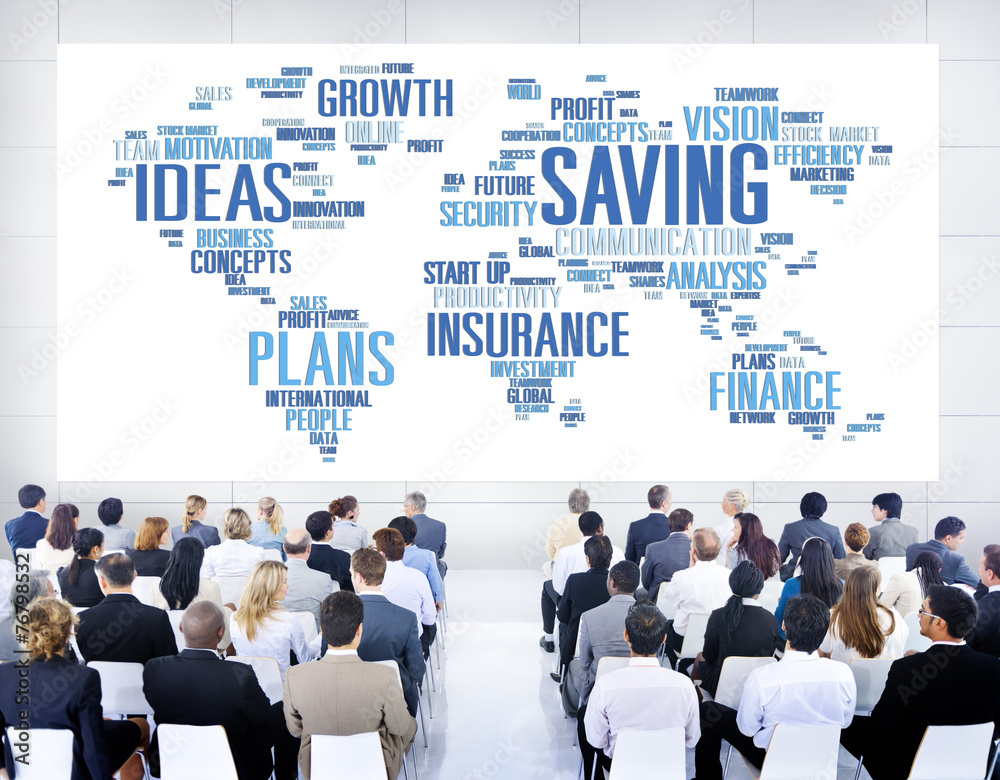 Saving Finance Global Finance World Economy Concept