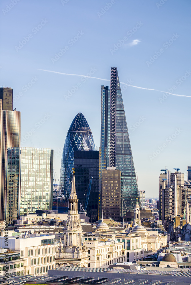 Obraz premium Piękną panoramę Londynu
