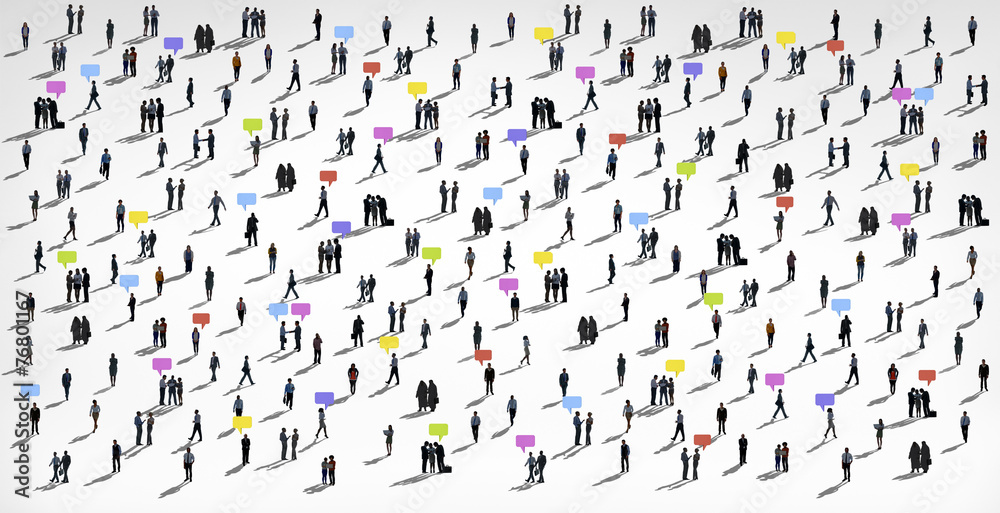 Communication People Diverse Crowd Business People Concept Communication People Diverse Crowd Business People Concept
