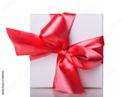 white gift box