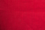 red cloth fabric background closeup