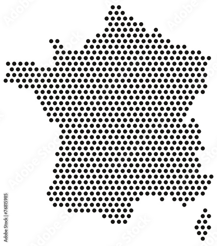 Carte de france Stylise03