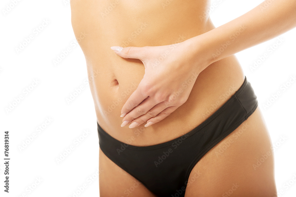 Female slim belly