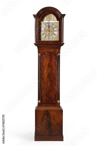 tall longcase grandfather clock