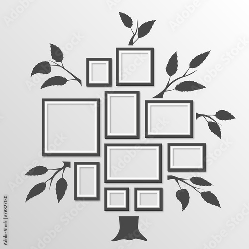 Tree with frames