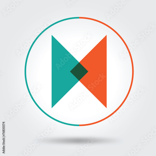 Free Download arrow abstract logo icon vector - GFXLoad